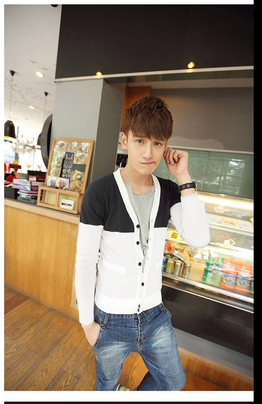 Áo khoác cardigan trắng ac079 - 1