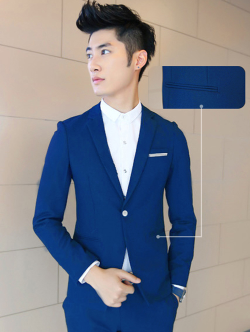 Phái mạnh sang trọng và đẳng cấp với áo vest tông màu xanh - 2
