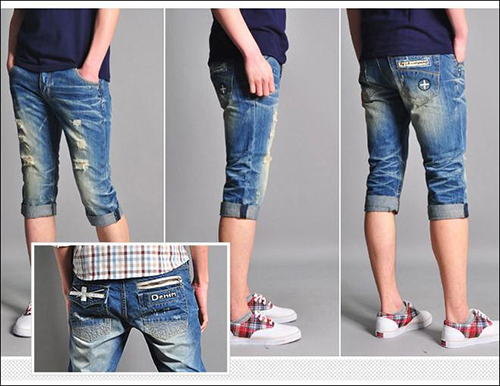 Biến quần jean cũ thành quần lửng cực chất - 4