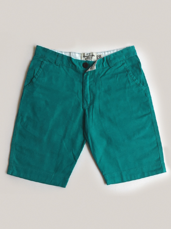 Quần short kaki xanh ngọc đậm qs53 - 1