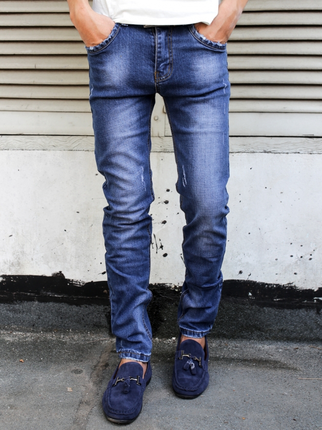 Quần jean skinny xanh đen qj1312 - 1