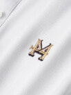 Áo Polo Thêu Logo 4M PO051 Màu Trắng