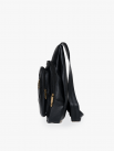  Túi đeo chéo dây kéo xéo đen TX006