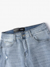 Quần Short Slimfit Lightblue QS033 Màu Xanh 