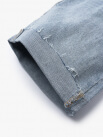 Quần Short Slimfit Lightblue QS033 Màu Xanh 