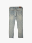 Quần Jeans Wash Wave Form Slimfit QJ085 Màu Xám Xanh