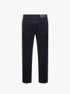 Quần Jeans Xanh Đen Thêu 4MEN Form Regular QJ101