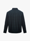 Áo Overshirt Vải Caro Flannel Thêu Heritage Form Loose SM166 Caro Xanh Lá