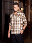 Áo Overshirt Vải Caro Flannel Thêu Heritage Form Loose SM167