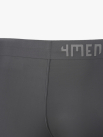 Quần Boxer Thun Lạnh In Logo 4MEN QL062 Màu Xám Đậm