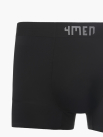 Quần Boxer Thun Lạnh In Logo 4MEN QL062 Màu Đen