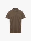 Áo Polo Modal In Logo M Form Slimfit PO157 Màu Nâu