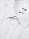 Áo Sơ Mi Sọc Hạn Chế Nhăn Wrinkle X Thêu Chữ M Form Tailored SM177 Sọc Đen
