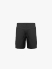 Quần Short Kaki Lưng Thun Gắn Nhãn Trang Trí Form Straight QS067 Màu Đen