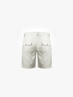 Quần Short Linen Trơn Form Straight QS068