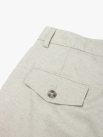 Quần Short Linen Trơn Form Straight QS068