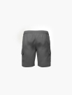 Quần Short Kaki Trang Trí Đường Diễu 2 Bên Túi Hộp Form Straight QS073 Màu Xám