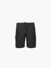 Quần Short Kaki Trang Trí Đường Diễu 2 Bên Túi Hộp Form Straight QS073 Màu Đen