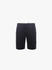 Quần Short Thun Trơn Form Regular QS072 Màu Xanh Đen