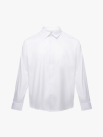 Áo Sơ Mi Tay Dài Vải Bamboo Thêu Chữ Liberty M Ở Vai Form Slimfit SM190