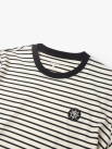 Áo Thun Sọc Thêu Logo 4M Tròn Form Slimfit AT167