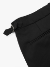 Quần Tây Sidetab Trơn Form Slimfit QT069 Màu Đen