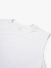 Áo Ba Lỗ In Logo 4MEN Club Sau Lưng Form Regular AT179 Màu Trắng