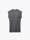 Áo Ba Lỗ In Logo 4MEN Club Sau Lưng Form Regular AT179 Màu Xám