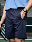 Quần Short Thể Thao In Chữ Active 4MEN Form Regular QS080 Màu Xanh Đen