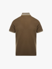 Áo Polo Cổ Phối Màu Form Regular PO172 Màu Nâu