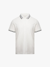 Áo Polo Cổ Phối Màu Form Regular PO172 Màu Trắng