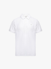 Áo Polo Thể Thao In Logo 4M Tròn Form Regular PO171 Màu Trắng