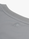 Áo Thun Cool-X In Logo Bông Tuyết Sau Cổ Form Regular AT189 Xám Nhạt