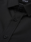 Áo Sơ Mi Trơn Form Slimfit SM205 Màu Đen