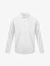 Áo Sơ Mi Trơn Form Slimfit SM205 Màu Trắng