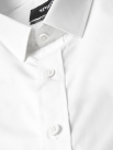 Áo Sơ Mi Trơn Form Slimfit SM205 Màu Trắng