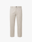 Quần Kaki Trang Trí Dây 3 Sọc Form Straight QK033 Màu Be