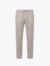 Quần Linen Trơn 1 Cơi Form Straight QK035 Màu Xám