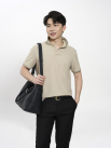 Áo Polo Mắt Chim Bo Kiểu Form Regular PO188 Màu Be