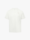 Áo Thun Rayon Cổ V Thêu Chữ Beyond Daily Form Regular AT195 Màu Trắng