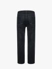 Quần Jean Phối Dây Sọc 2 Bên Sườn Form Straight Đen QJ127 Màu Xanh Đen