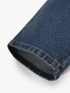 Quần Jean Phối Dây Sọc 2 Bên Sườn Form Straight Xanh QJ131 Màu Xanh