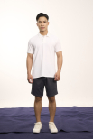 Áo Polo Cool-X In Logo Bông Tuyết Form Regular PO185 Trắng