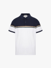 Áo Polo Signature Stripe Phối Màu Form Regular PO192 Màu Trắng