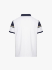 Áo Polo Signature Stripe Phối Màu Form Regular PO192 Màu Trắng