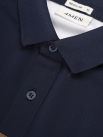 Áo Polo Signature Stripe Phối Màu Form Regular PO192 Màu Trắng