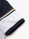 Áo Polo Signature Stripe Phối Màu Form Regular PO192 Màu Trắng