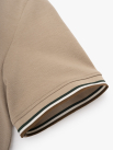 Áo Polo Signature Stripe Trơn Form Regular PO193 Màu Be
