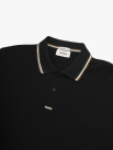 Áo Polo Signature Stripe Trơn Form Regular PO193 Màu Đen
