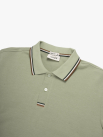 Áo Polo Signature Stripe Trơn Form Regular PO193 Màu Rêu